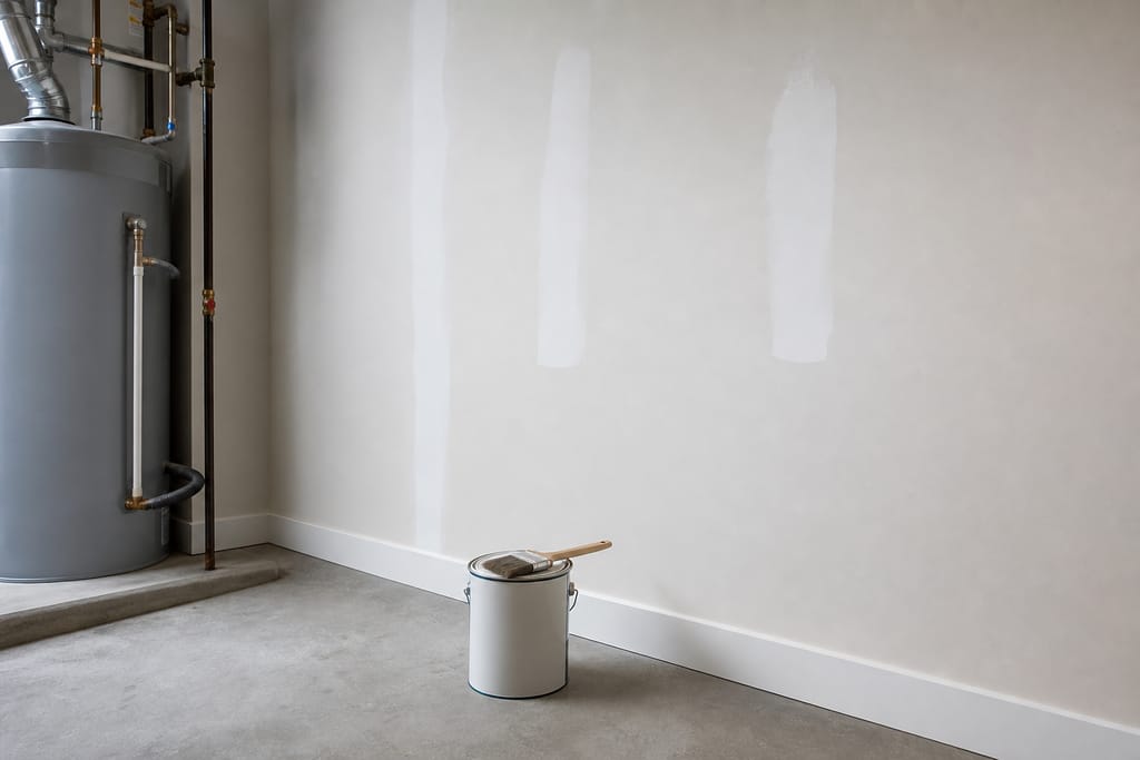 Color-matched paint photo